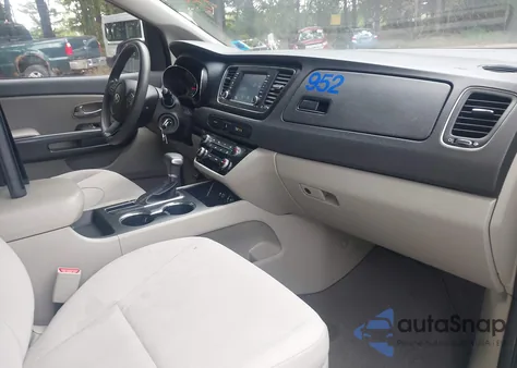 2019 Kia Sedona L из США, поврежденный, VIN KNDMA5C10K6535491